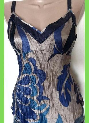 Шовковий топ майка principles petite  р.m, l