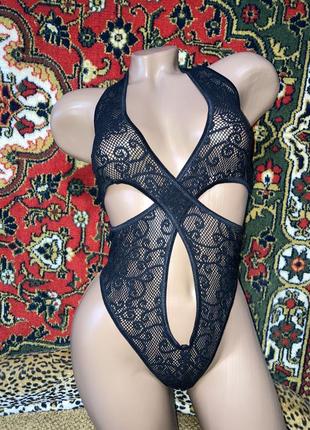 Эротичный кружевной боди большого размера для ролевых игр фотосессии турция