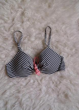 Верх від купальника в смужку next