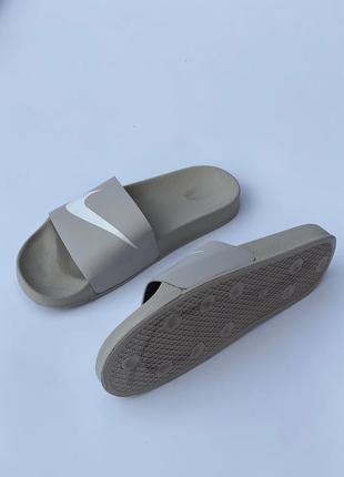 Шльопанці slippers nike grey5 фото