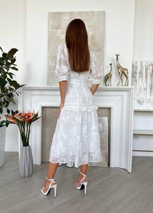 Витончена шифонова сукня плаття сорочка мереживо9 фото