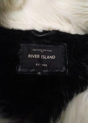 Дублёнка искусственная,стильная river island2 фото