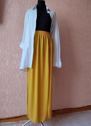 Юбка. юбка длинная юбка. длинная юбка. юбка на резинке. 34. xs.