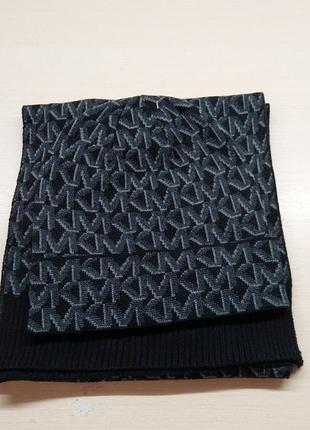 Комплект шапка, шарф женский michael kors оригинал