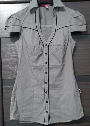 Рубашка блуза  туника размер 34