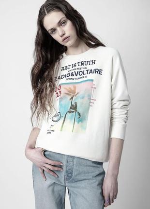 Zadig & voltaire бавовняний світшот