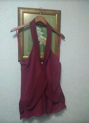 Эффектная блуза   с открытой спиной