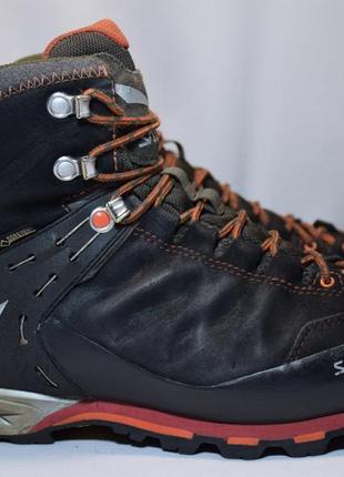 Черевики трекінгові salewa ms mtn trainer mid gtx gore-tex. оригінал. 40 р./26 див.