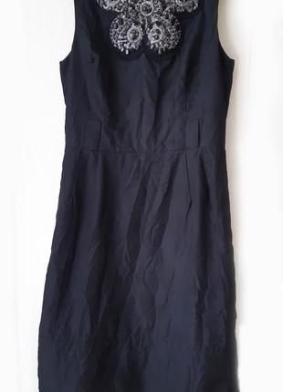 Сукня брендова vera wang чорне плаття міді