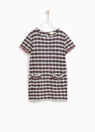 Платье zara в стиле шанель 4