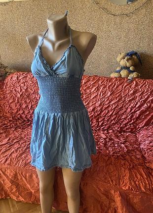 Сарафан джинсовый 2