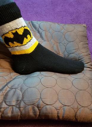 Носки вязаные batman2 фото