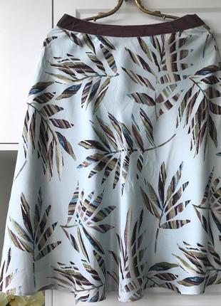 100% шелк. юбка principles легкая натуральная на лето сафари3 фото