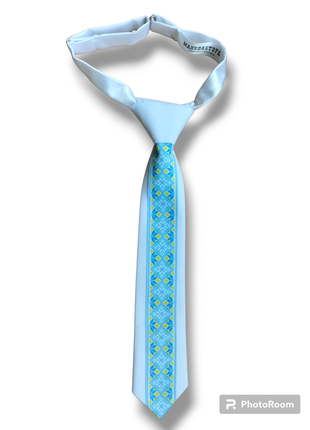 Краватка вишиванка. дитяча краватка патріотична1 фото