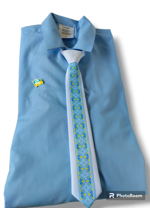 Краватка вишиванка. дитяча краватка патріотична4 фото