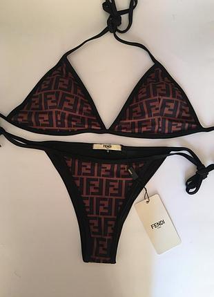 Купальник в стилі fendi
