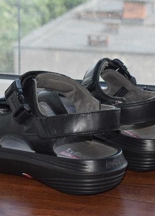 Kybun pado sandal (мужские кожаные ортопедические сандали5 фото