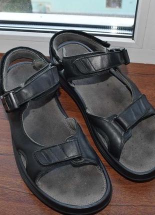 Kybun pado sandal (мужские кожаные ортопедические сандали7 фото