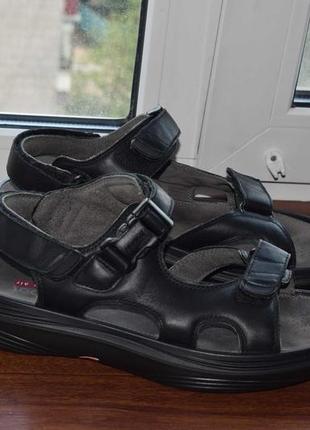 Kybun pado sandal (мужские кожаные ортопедические сандали4 фото