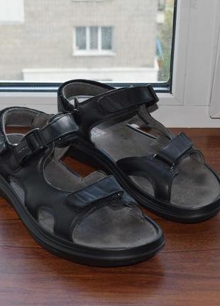 Kybun pado sandal (мужские кожаные ортопедические сандали3 фото