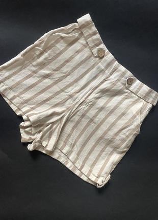 Льняные шорты