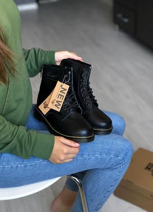 Черевики dr. martens шкіра - якість топ