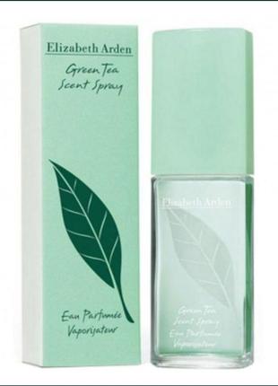 Женская парфюмированная вода elizabeth arden green tea, оригинал, нитевичка