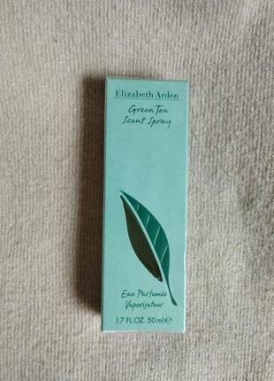 Женская парфюмированная вода elizabeth arden green tea, оригинал, нитевичка2 фото