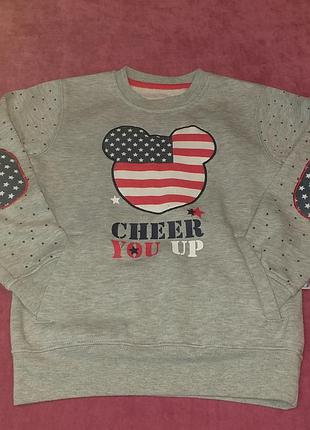 Оригинальный тёплый свитерок на девочку 3