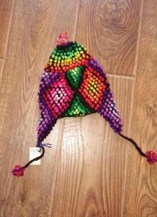 Шапочка з болівії для дівчинки підлітка