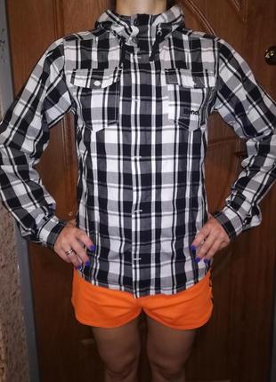 Рубашка bench модный тренд клетка англия