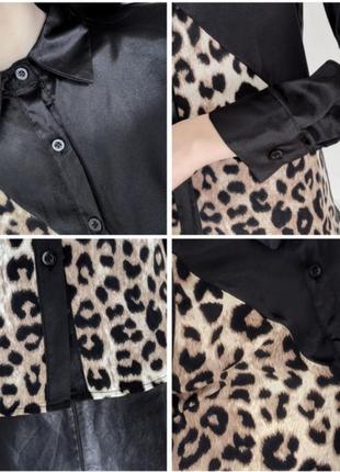 Блузка леопардовий принт2 фото