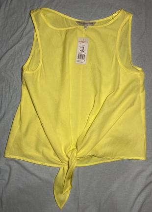 Легка жовта майка, розмір м-l