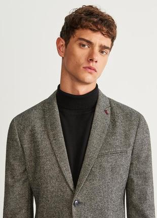 Reserved - мужской пиджак с шерстью1 фото