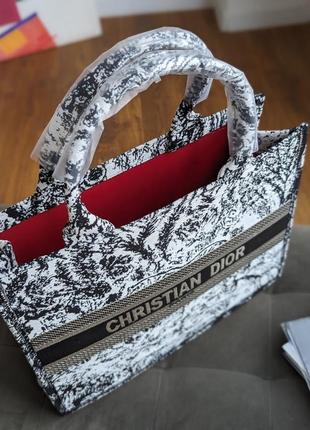 Чорно-біла жіноча велика сумка шоппер з ручками, текстильна молодіжна модна сумочка8 фото