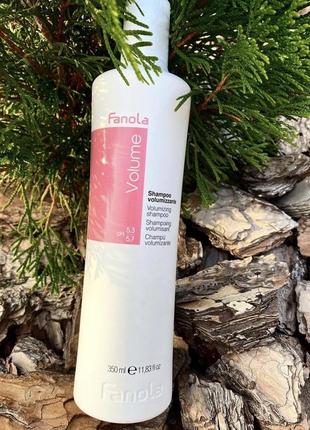 Шампунь для тонких волос - fanola volumizing shampoo 350 мл