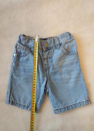 Дитячі джинсові шорти на хлопчика. бриджі для хлопчика5 фото