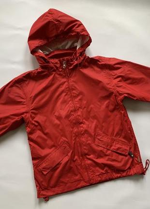 Вітровка дощовик! якісна! на 128см switcher! на хлопчика, червона