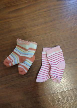 Носочки дитячі 3-9 міс. шкарпетки для дівчинки1 фото