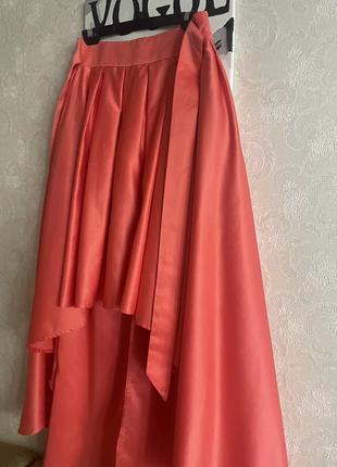 Стильная ассиметричная юбка christian dior