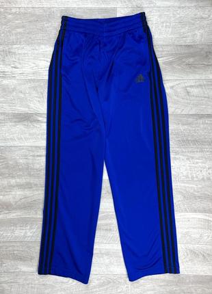 Adidas штаны м размер спортивные синие оригинал хорошие