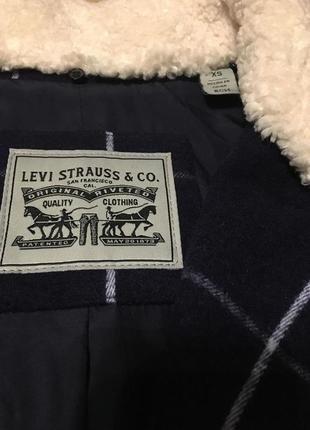 Levi's трендове вовняне пальто. оригінал! нова вовняна парку, куртка жіноча s-m3 фото