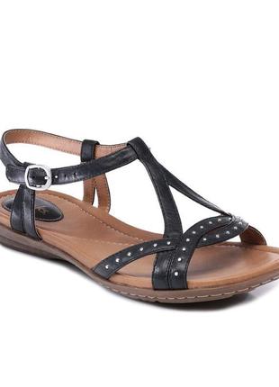 Р.38 clarks жіночі шкіряні босоніжки оригінал