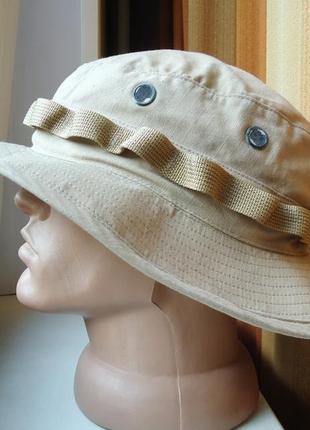 Капелюх панама мілітарі hat sun ripstop mil-spec usa chaki хакі (xxl-62 см)