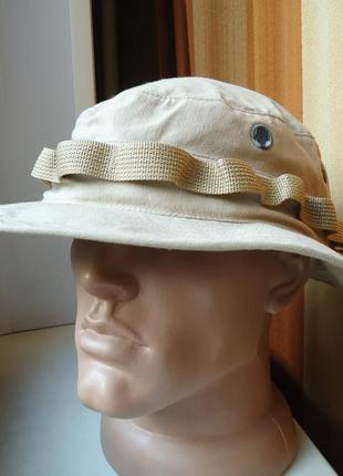 Шляпа панама милитари  hat sun ripstop mil-spec usa chaki хаки (xxl-62см)3 фото