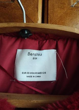 Шубка із штучного хутра bershka.2 фото