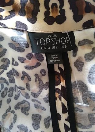 Піжама сорочка леопард topshop3 фото