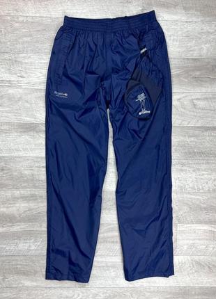 Regatta waterproof штаны 71/76 см 28/30 м размер плащовка синие оригинал1 фото