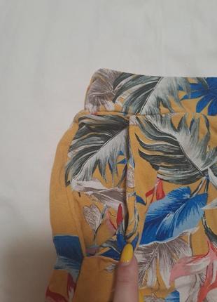 Легкі літні шорти new look з натуральної тканини4 фото