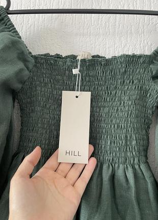 Льняное платье hill (полностью новое) s-xl4 фото